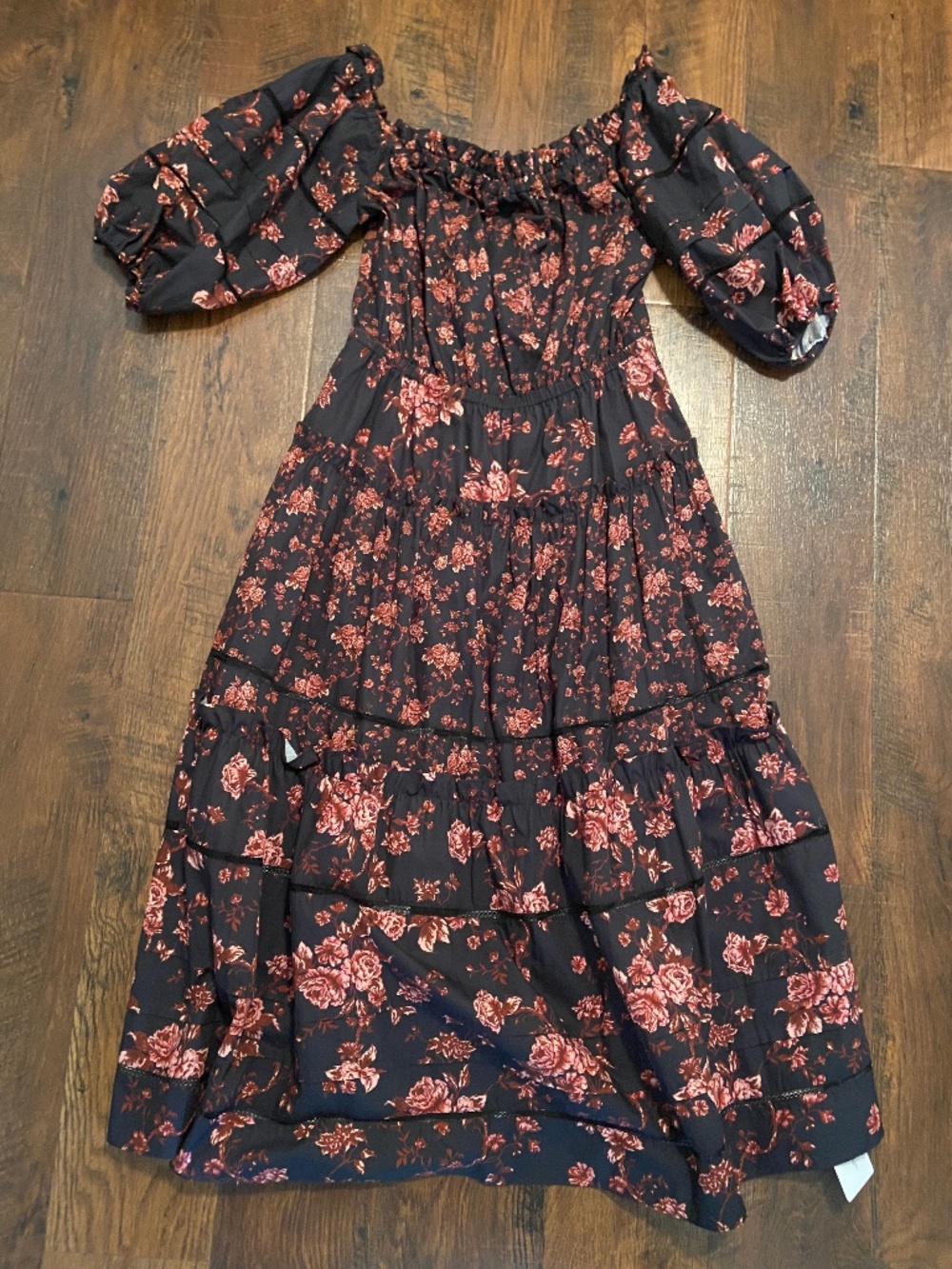 NWT Marchesa NOTTE Cotton dress Maxi Summer Party Evening